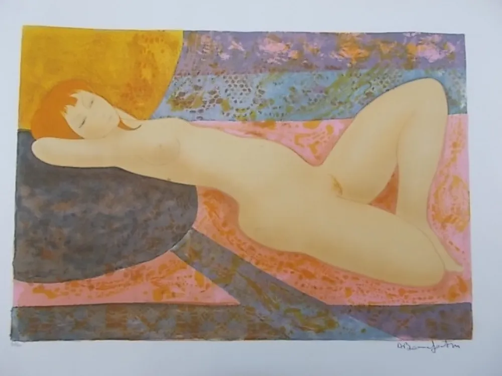 Lithograph Bonnefoit - La bôhème de mon coeur