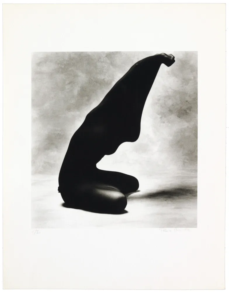 Lithograph Bouvier - Nus noirs 2