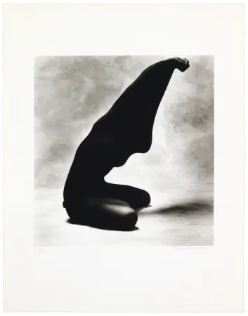 Lithograph Bouvier - Nus noirs 2