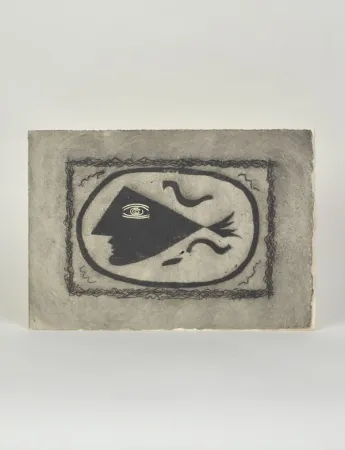 Etching Braque - Chants de Milarepa