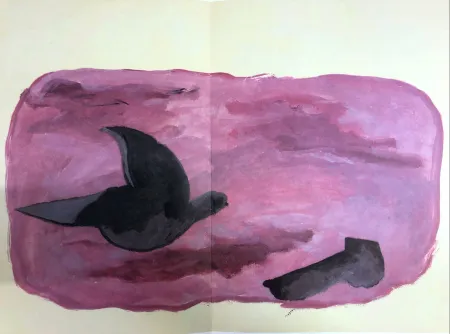 Lithograph Braque - Oiseaux