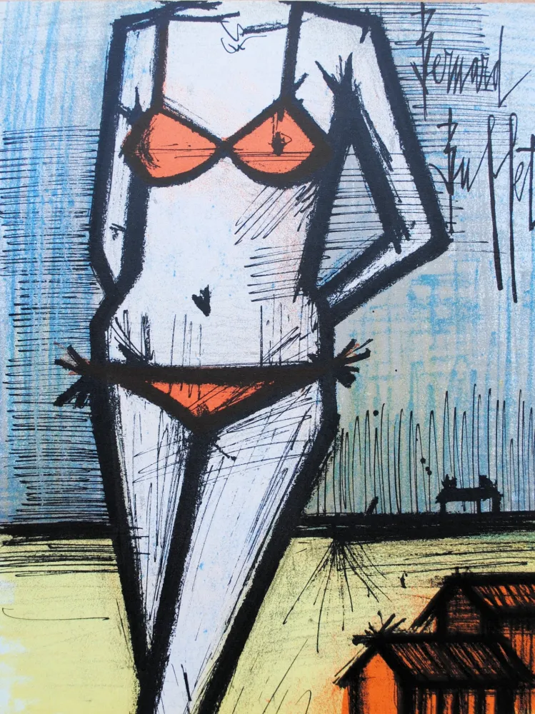 Lithograph Buffet - LE BIKINI