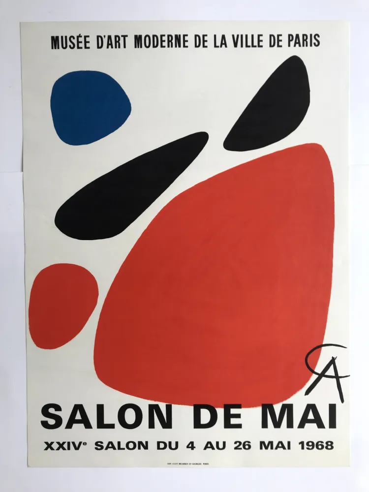 Poster Calder - XXIVe Salon de Mai au Musée d’Art Moderne de la Ville de Paris