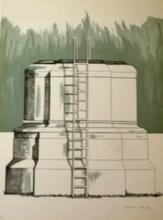 Lithograph Campeny - THE ASCENT