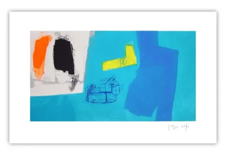 Etching Capa - Azul luminoso