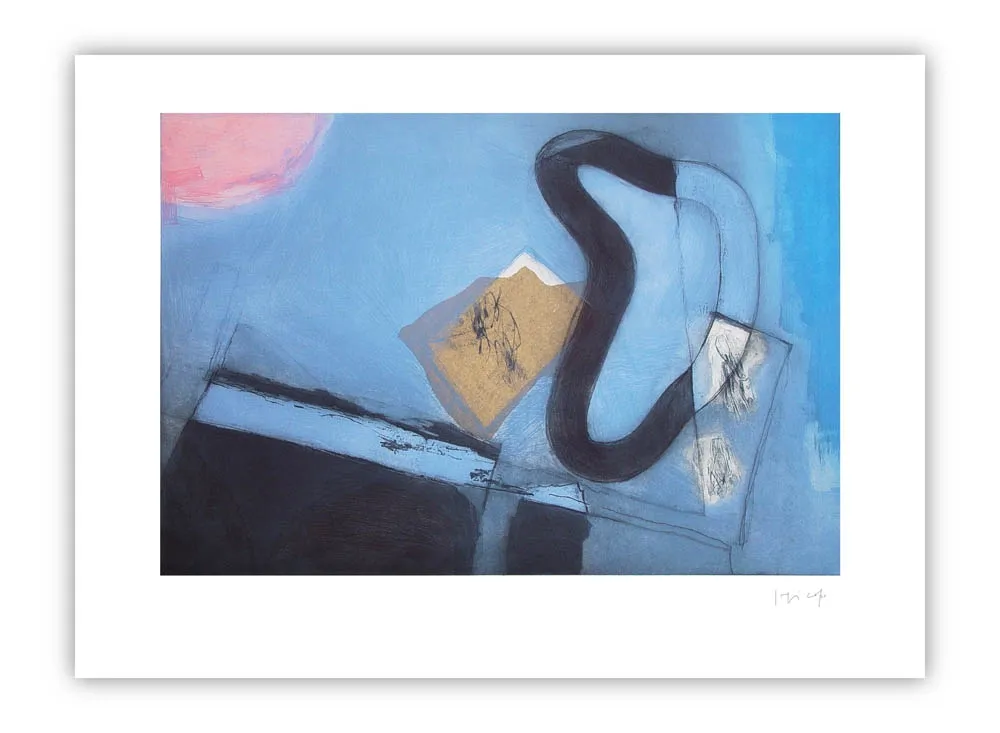 Etching Capa - Black blue (S.S.)