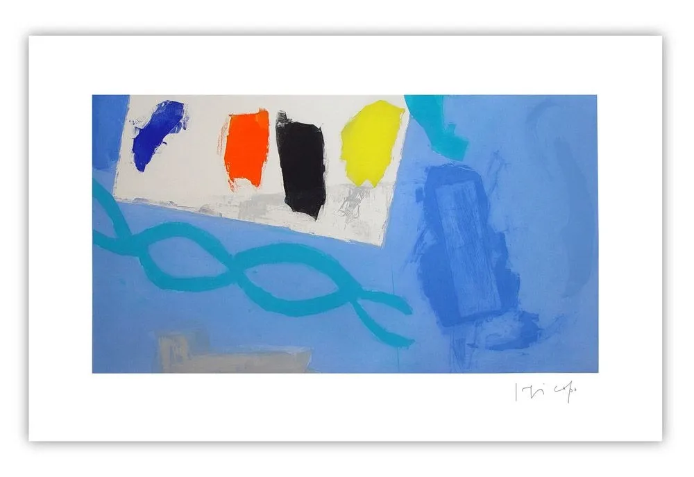 Etching Capa - Blue colors