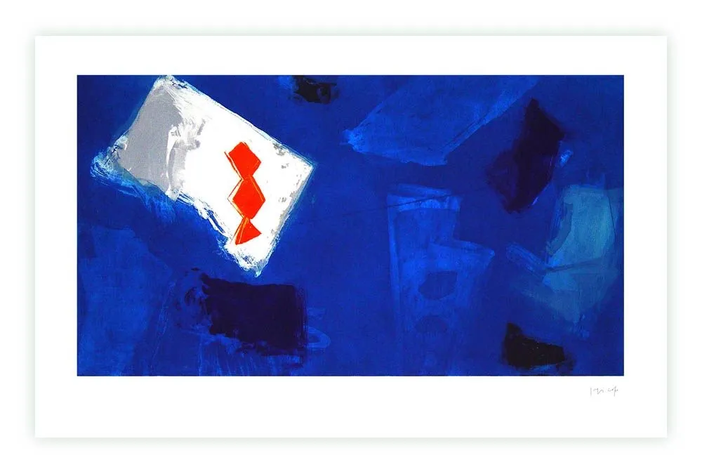 Etching Capa - Blue deep blue