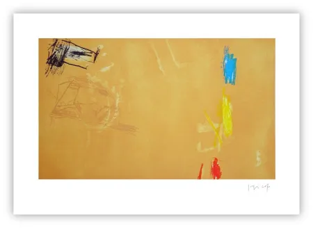 Etching Capa - Ocher-colors