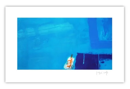 Etching Capa - Reflejo azul