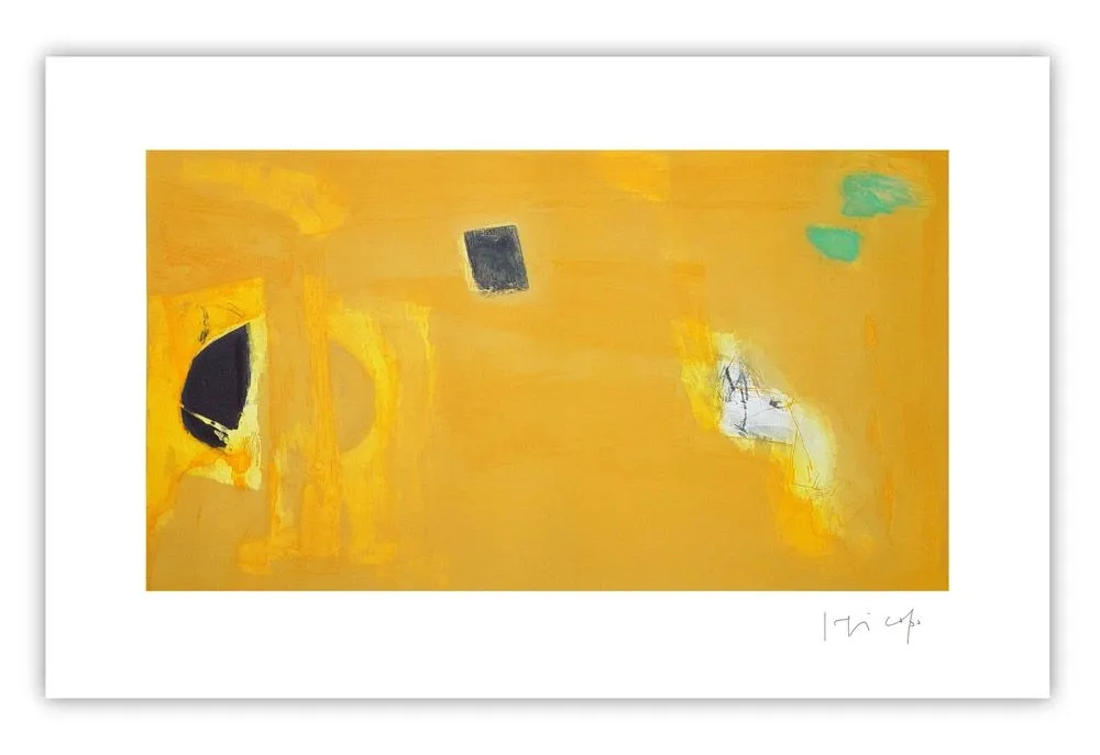 Etching Capa - Saffron-ocher