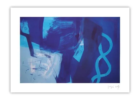 Etching Capa - Three blues