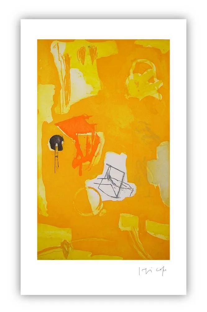 Etching Capa - Vertical yellow