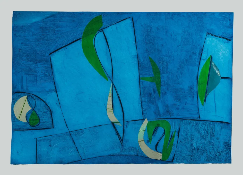 Etching And Aquatint Cascella - Composizione