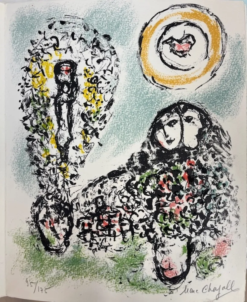 Lithograph Chagall - Ponerlo en palabras