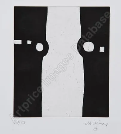 Engraving Chillida - Homenaje a Cristobal Balenciaga I