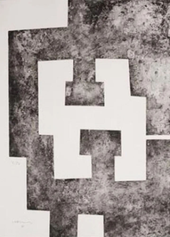 Engraving Chillida - La Nuit