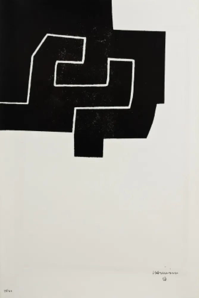 Lithograph Chillida - NANCY