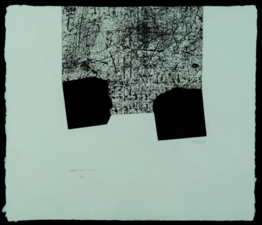 Engraving Chillida - Oinarri
