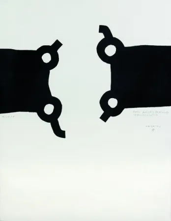 Screenprint Chillida - Olímpiada Seúl