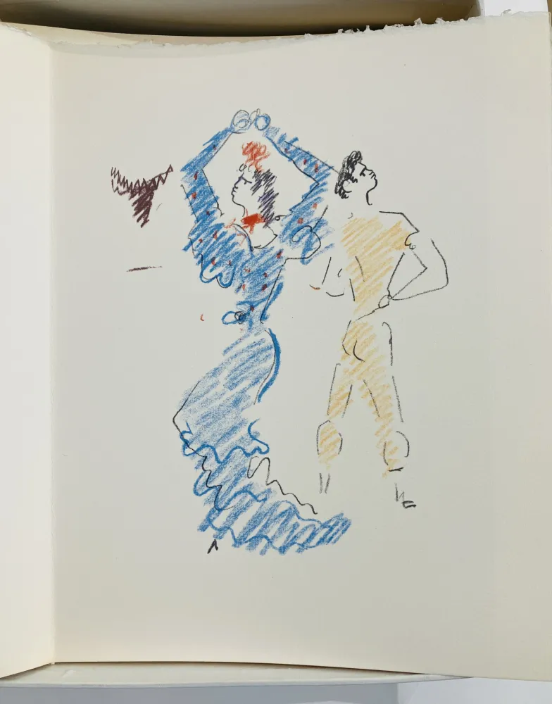 Illustrated Book Cocteau - Gitans et Corridas.