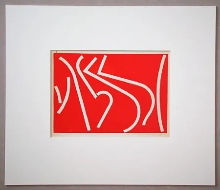 Screenprint Colla - Arte non-figurativa 1953