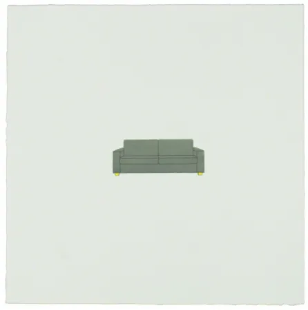 Etching Craig-Martin - The Catalan Suite II - Sofa