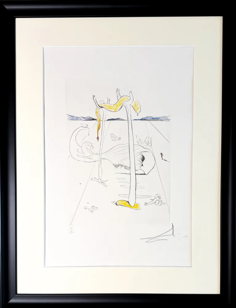 Drypoint Dali - La Béquille