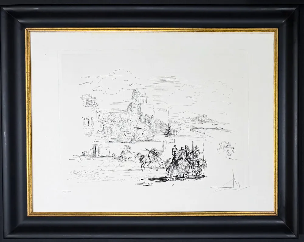 Drypoint Dali - Rome and Cadaqués