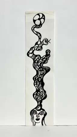 No Technical De Saint Phalle - Encre sur papier 