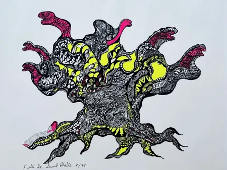 Screenprint De Saint Phalle - L'arbre 