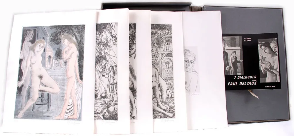 Illustrated Book Delvaux - 7 dialogues avec Paul Delvaux
