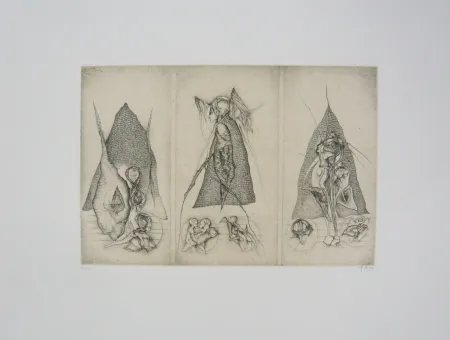 Etching Deux - Triptyque