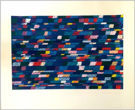 Screenprint Dorazio - Composizione