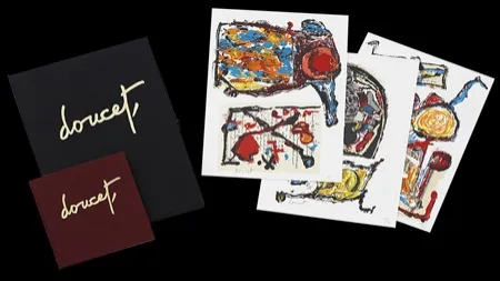 Lithograph Doucet - Traces du quotidien