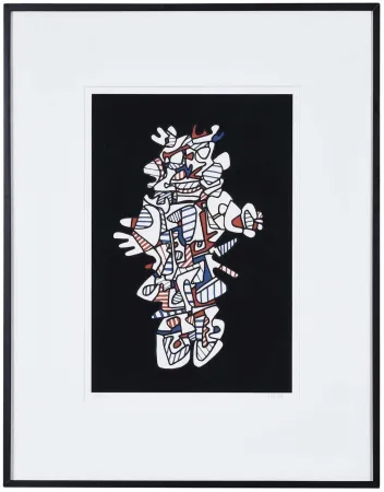 Screenprint Dubuffet - Epiphanor
