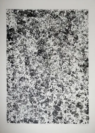 Lithograph Dubuffet - Gravier perlier