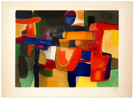 Lithograph Esteve - Amanda