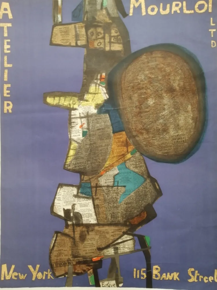 Poster Esteve - Atelier Mourlot - New York