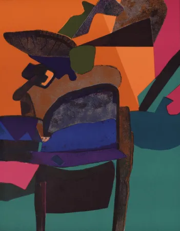 Lithograph Esteve - Bossaille, 1974