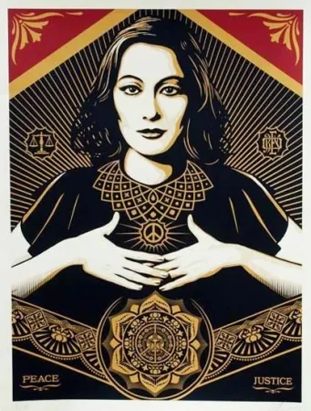 Screenprint Fairey - Peace and Justice (Large Format)