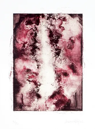 Lithograph Ferré - De précipices en belvédères 3