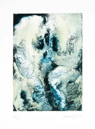 Lithograph Ferré - De précipices en belvédères 5