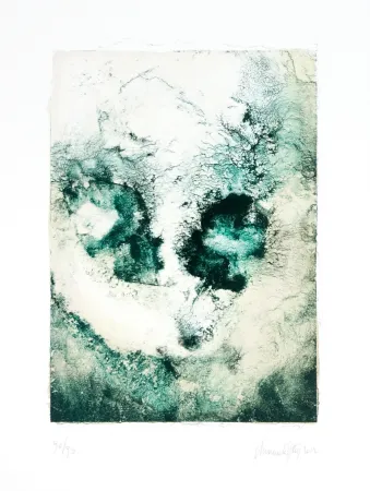 Lithograph Ferré - De précipices en belvédères 6