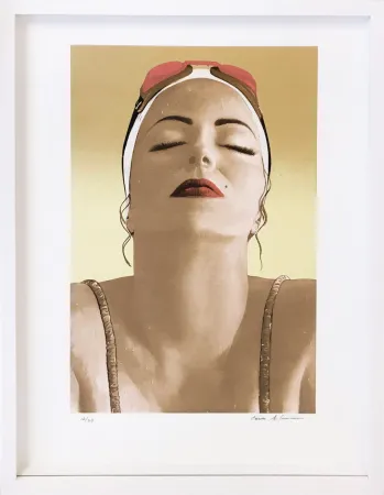 Screenprint Feuerman - CATALINA (YELLOW)