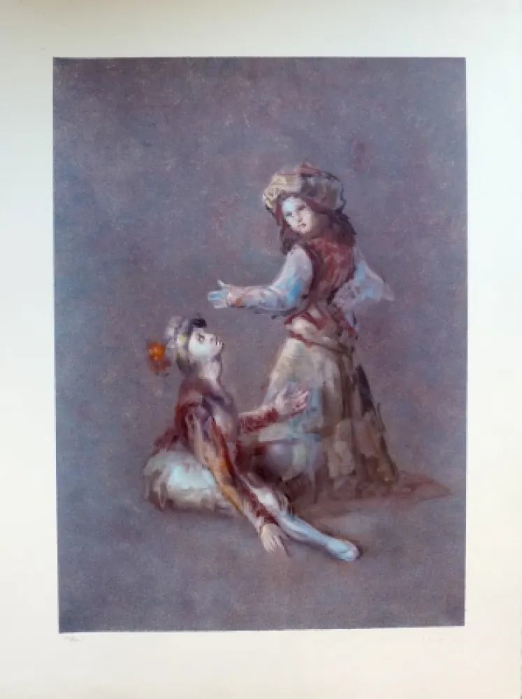 Lithograph Fini - Barucco