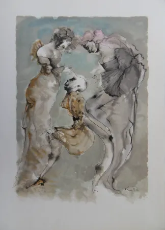 Etching Fini - Les deux maitresses