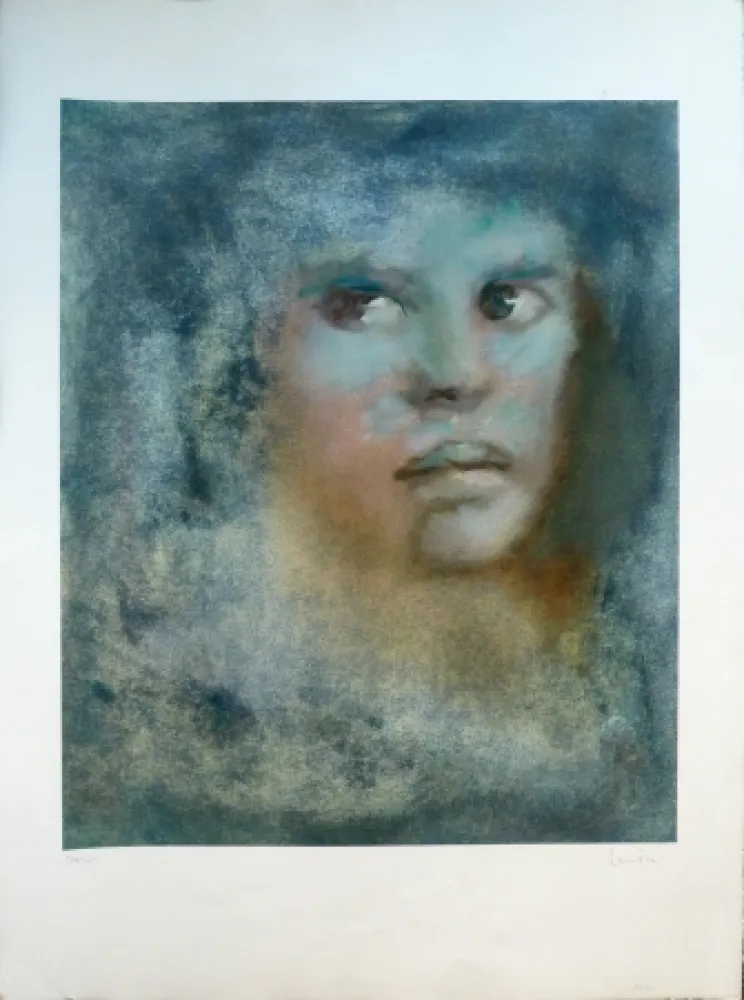 Lithograph Fini - Passager Bleu