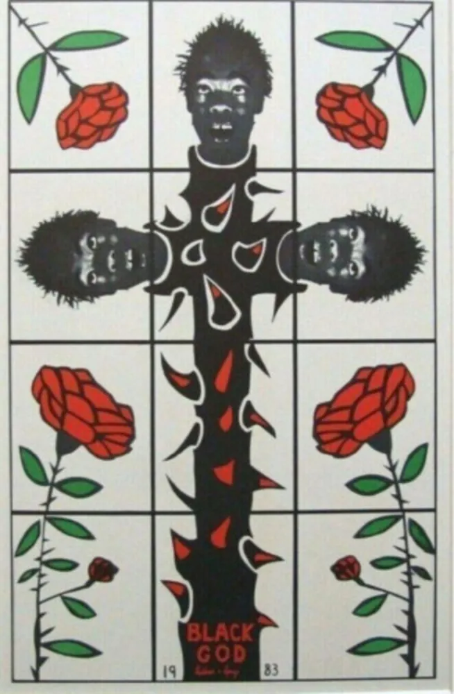 Offset Gilbert & George - Black God