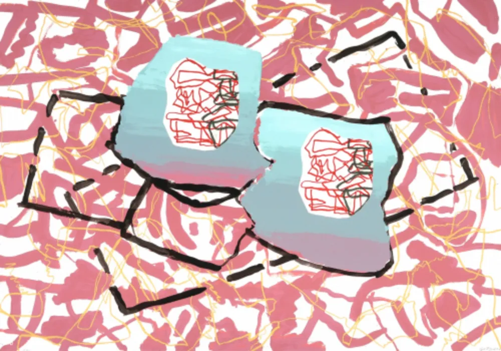 Screenprint Gordillo - Espejismo